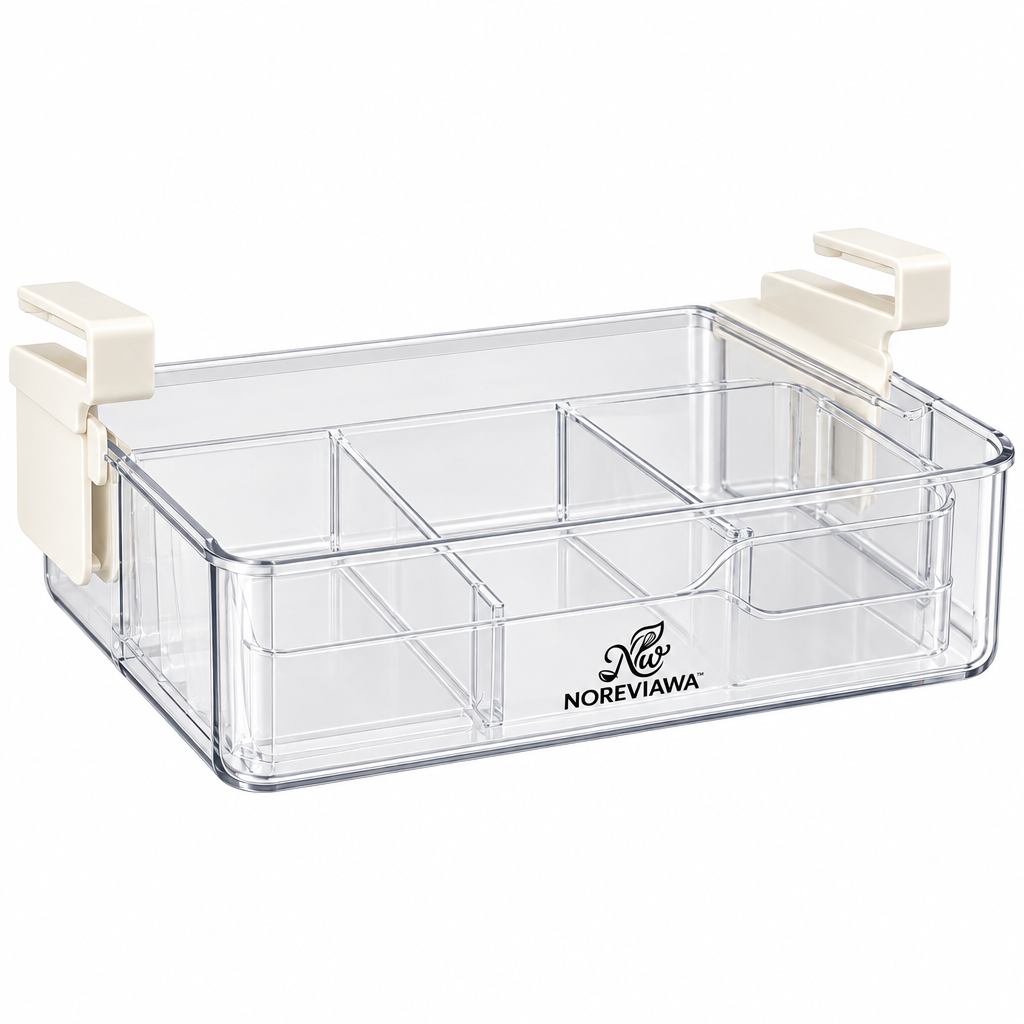NOREVIAWA™ Under Shelf Hanging Storage Drawer | Space-Saving Refrigerator & Kitchen Organizer
